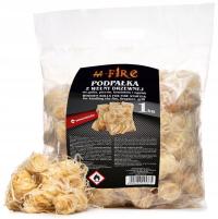 Podpałka Rozpałka do Grilla Kominka M-FIRE 1KG wełna