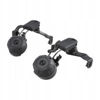 Adaptery na hełm do ochronników słuchu Earmor M32 Mark4 M19C MARK4 czarne