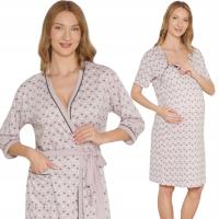 Zestaw ciążowy fioletowy