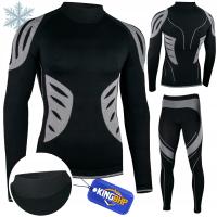 Komplet KING BHP ODZIEŻ TERMOAKTYWNA KINGBHP czarny