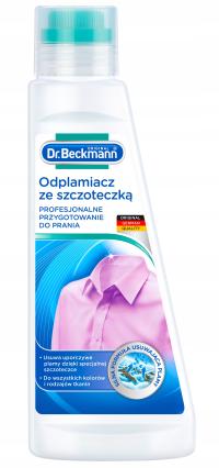 Dr. Beckmann Pre wash odplamiacz ze szczoteczką do ubrań 250ml