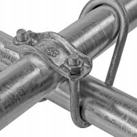 Obejma krzyżowa prętowa rozwarta 1,0