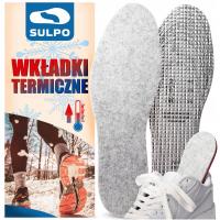 Термоизоляционные стельки для зимней обуви, защита от холода, 32-46