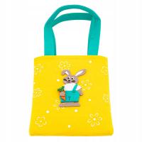 Пасхальный войлочный мешок для подарков конфеты Altom Design Пасхальный Кролик