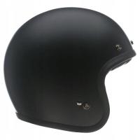 Мотоциклетный шлем Open BELL CUSTOM 500 SOLID-матовый черный шлем M