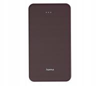 Powerbank 20000 mAh Hama Color USB-C, USB-A power bank bordowy