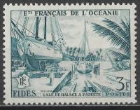 Francuska Oceania - statek* (1956) SW 237