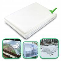 2X3 PLANDEKA PRZEZROCZYSTA - BARDZO GRUBA FOLIA SZKLARNIOWA OGRODOWA TRWAŁA