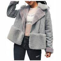 kożuszek damski kożuch futro futerko 40/42