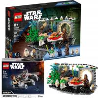 LEGO STAR WARS ŚWIĄTECZNA DIORAMA SOKÓŁ MILENNIUM 40658 + LEGO 75295 ZESTAW