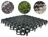 Зеленая решетка газона стоянки Стелла 50кс50кс4км СГ1 георешетка дороги