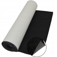 Самоклеящийся войлок черный 3 мм 50x150 см Универсальный гибкий