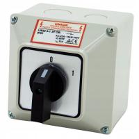 КУЛАЧКОВЫЙ ПЕРЕКЛЮЧАТЕЛЬ 32А 0-1 3F В КОРПУСЕ IP65