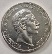 Niemcy MONETA 5 Marek 1907 Wilhelm stan! P. N121 od Rajmonet