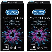 Durex презервативы PERFECT GLISS 20 шт дополнительно увлажненные