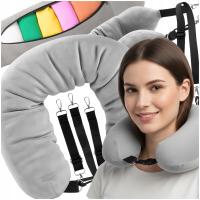 Подушка для шеи ROGAL для самолета для набивки одежды 2в1