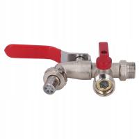 Kran z podwójnym zaworem 1 w 2 out pralka zawór kulowy zawór kulkowy VH