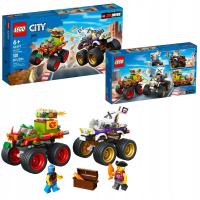 ZESTAW KLOCKI LEGO CITY 60397 WYŚCIG MONSTER TRUCKAMI