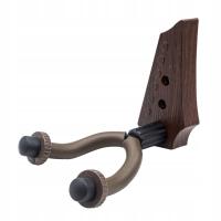 Wieszak do montażu na ścianie Drewniana podstawa Uchwyt Stojak Wyświetlacz Stojak Wieszak Typ gitary