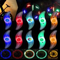 10 Sztuk LED Wodoodporna Lampka na Szprychy Rowerowe, Koło Osłony Szprychy