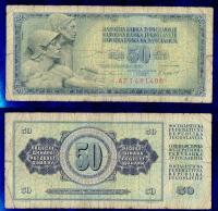 JUGOSŁAWIA 50 DINAR 1981 R.