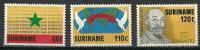 Surinam 1987 Mi 1198-1200 Czyste **