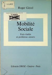 Roger Girod - Mobilite sociale