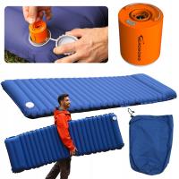 AEROGOGO GM4-01 MATERAC z pompką automatycznie dmuchany 1 osobowy na biwak