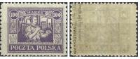 1922 Polska Fi.161 ** brązfiol. papier 
