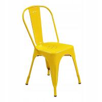 Металлический стул Paris Tolix желтый
