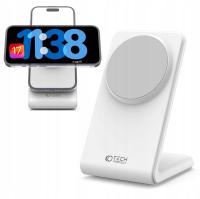 Индукционное зарядное устройство для MAGSAFE для IPHONE 12 13 14 15 - режим ожидания iOS17
