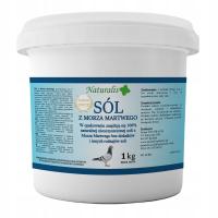 SÓL Z MORZA MARTWEGO DO KĄPIELI DLA GOŁĘBI 1 KG Naturalis