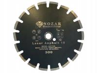 Алмазный диск для асфальта 300 мм 10 мм Nozar Laser Асфальт 10 качество высокое