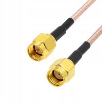 Pigtail SMA wtyk / SMA RP wtyk 50cm RG316