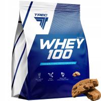 TREC Whey 100 2275g Odżywka białkowa BIAŁKO WPC 2,27KG ciasteczkowy