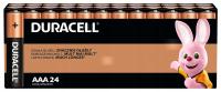 24x Alkaliczne Baterie Duracell AAA / LR3 Basic
