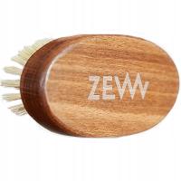 ZEW Szczotka do brody z naturalnym włosiem z agawy