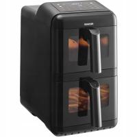 Air Fryer Frytkownica Beztłu. 2-Poziomy 11,6L 3000W 10 pr. Sencor SFR1250BK