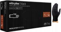 Нитриловые перчатки nitrylex Black 100SZ MERCATOR MEDICAL