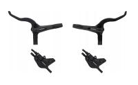 Набор гидравлических дисковых тормозов Shimano BL-MT402-3A BR-MT410 3 пальца