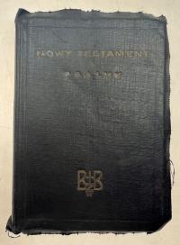 Nowy Testament i Psalmy 1949 unikat