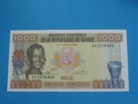 Gwinea Banknot 1000 Francs AG 1985 UNC P-32