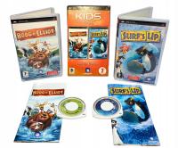 KIDS PACK : BOOG & ELLIOT, SURF'S UP LIMITED EDITION PSP , PŁYTY BDB