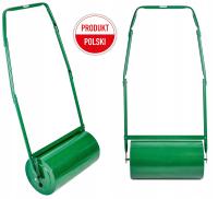 WALEC DO TRAWY TRAWNIKA OGRODU METALOWY STALOWY 50CM POJEMNOŚĆ 30L