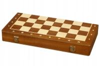 Инкрустированный ящик из красного дерева / клена с инкрустацией для шахматных фигур