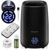 Nawilżacz powietrza Mozano Ultrasonic czarny 3w1 Dyfuzor Jony Aromaterapia
