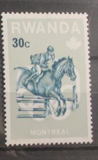Znaczek Afryka Rwanda H.10 czyste
