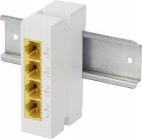 EXTENDER SWITCH POE 4 PORTY NA SZYNĘ DIN SPT