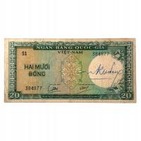 WIETNAM - 20 DONG - 1964 - P#16