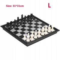 Styl L Magnetyczny zestaw szachowy składana plasti